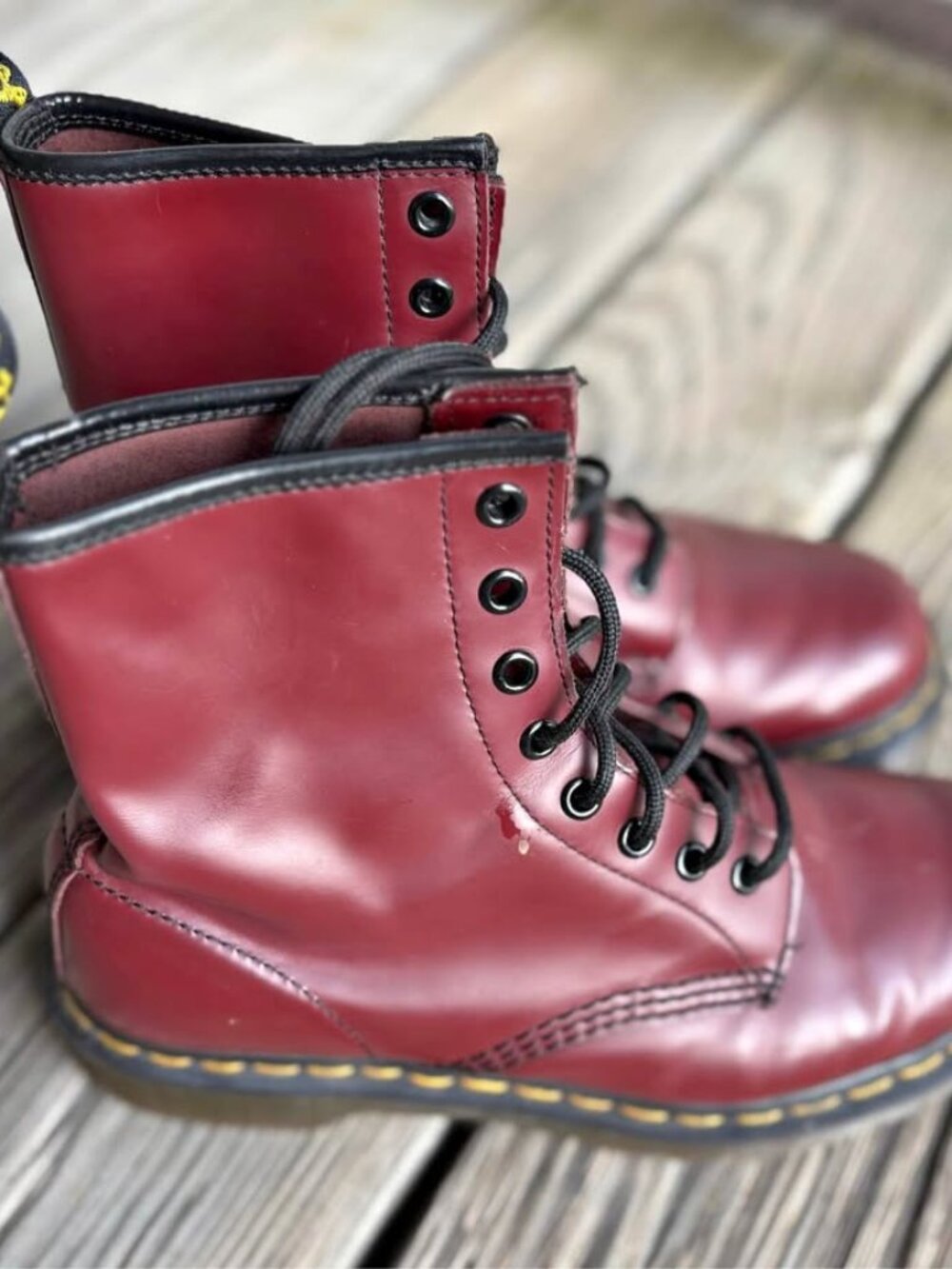 Dr. Martens Cherry Red Size 8